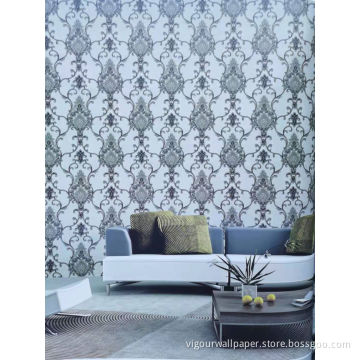 European Background Wall Paper Living Room WallPaper